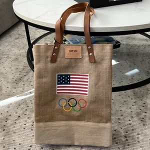 NWT Olympics 2024 medium shoulder tote